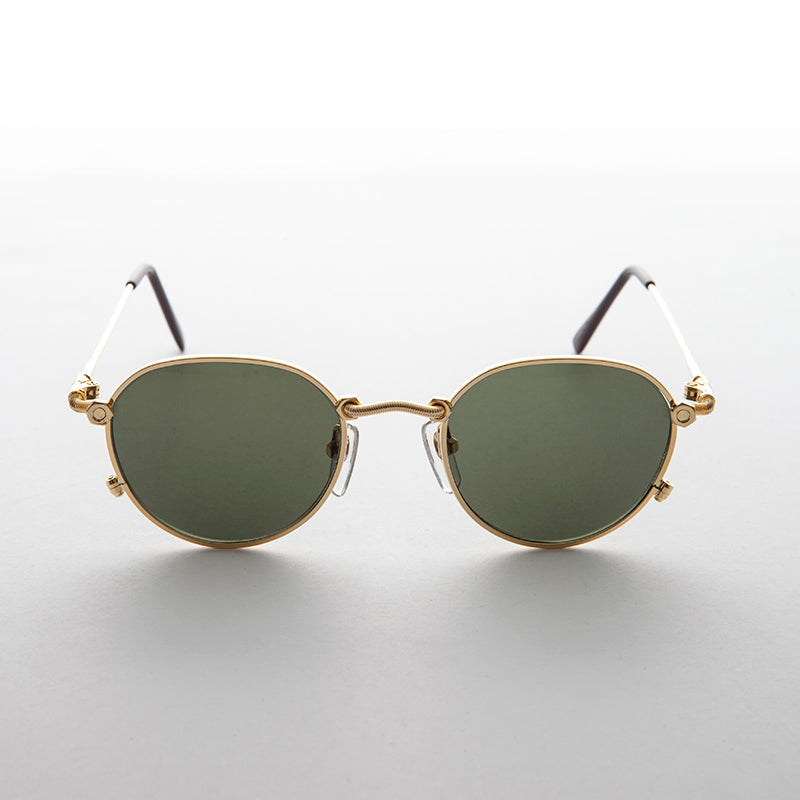 Industrial Steampunk Sunglass with Nuts and Bolt Accent - Steamboy