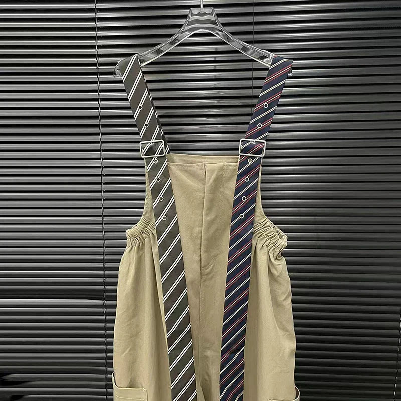Executive Street Suspender Jumpsuit