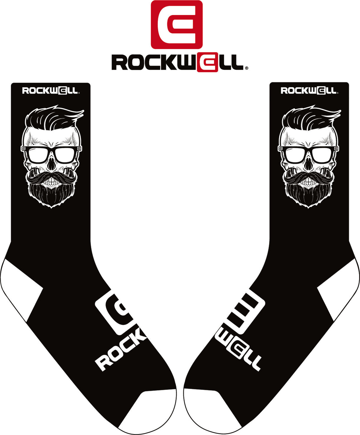 Crew Socks - Black Q