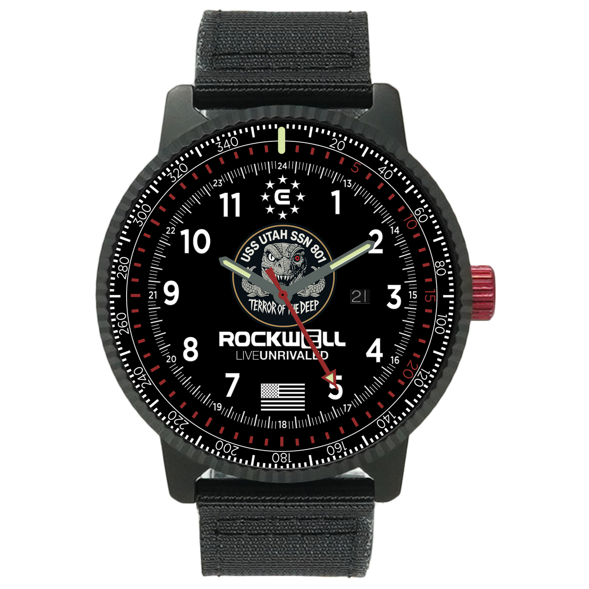 Vanguard (Black) Watch - USS Utah Edition