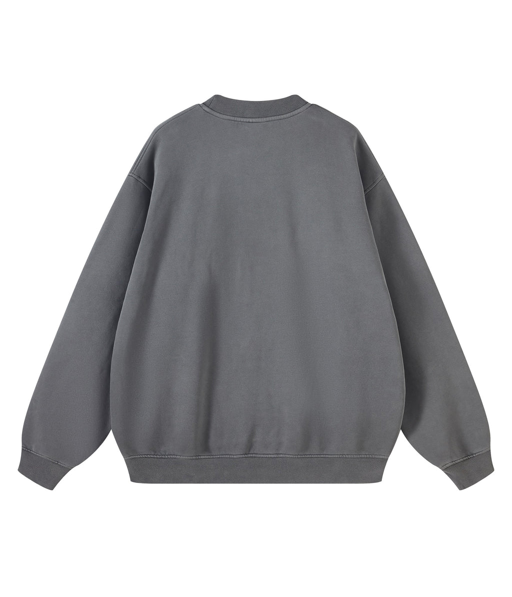 GREY VINTAGE CREWNECK