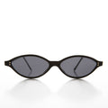 Oval Narrow Cat Eye Vintage Sunglass - Viveca