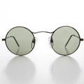 Round Wire Rim Teashade Vintage Sunglass - Vox 1