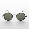 Round Goth Steampunk Vintage Sunglass - Waldo