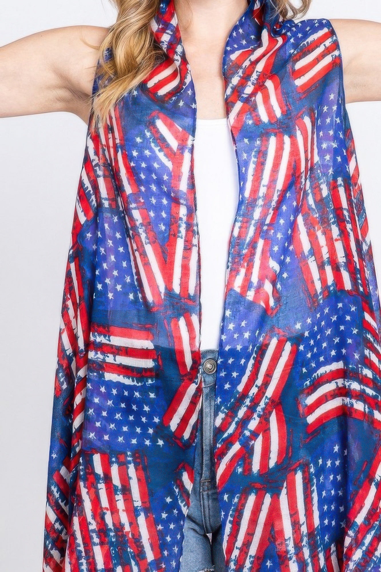 American Flag Vest