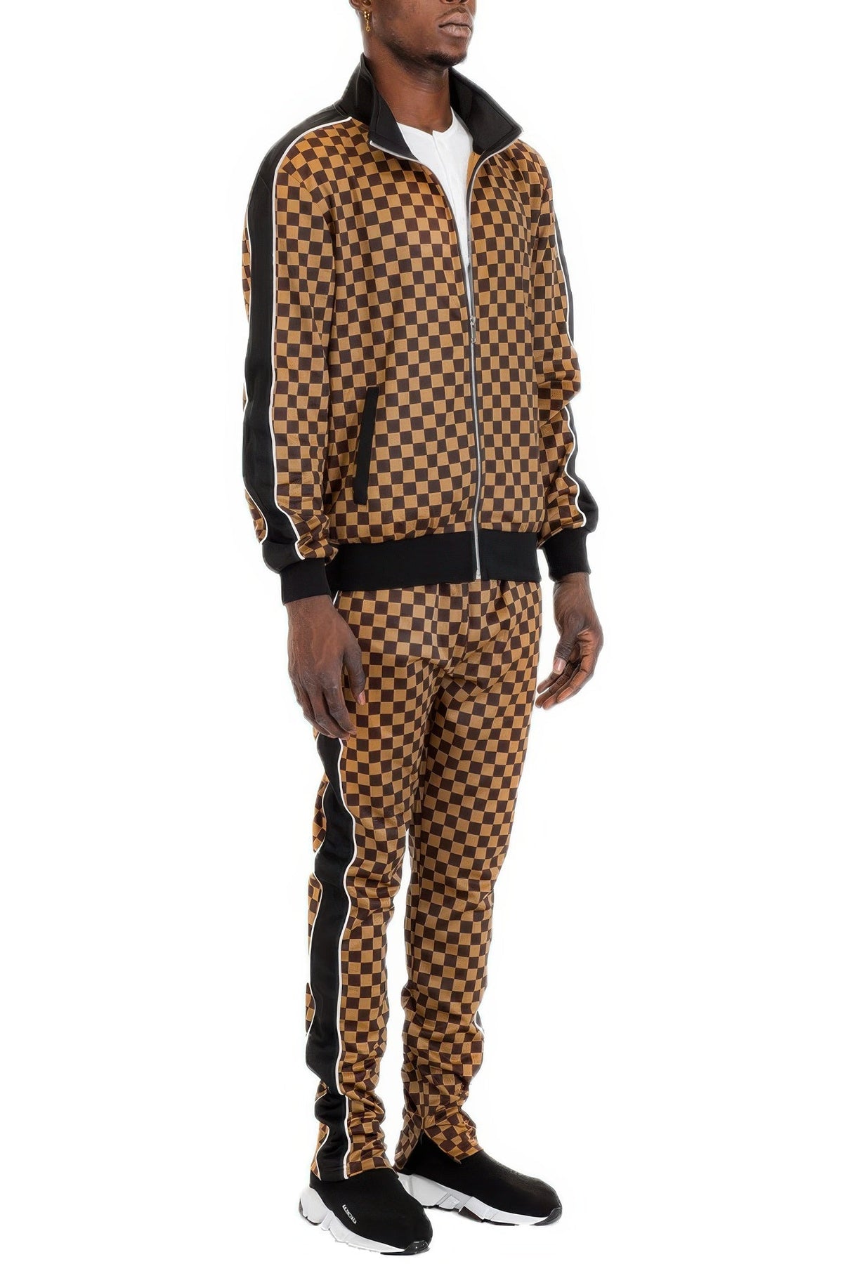 Checkered Matching Set