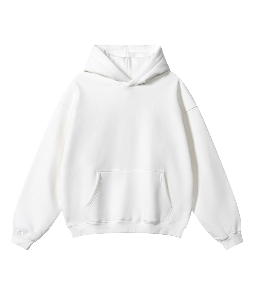 WHITE HOODIE