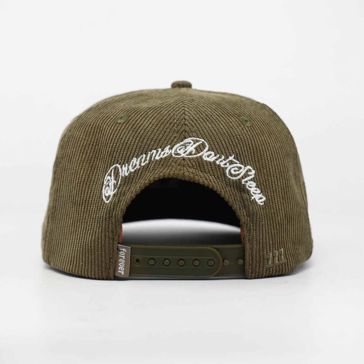 OG BA: From the Bay to the World Snapback (Olive Corduroy)