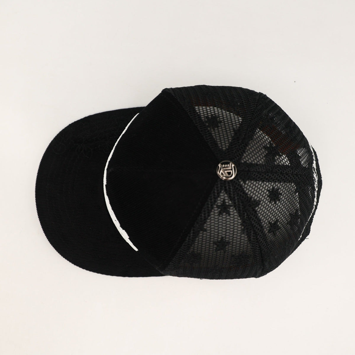 OG CA: Dreams on the West Trucker (Black Corduroy/Mesh)