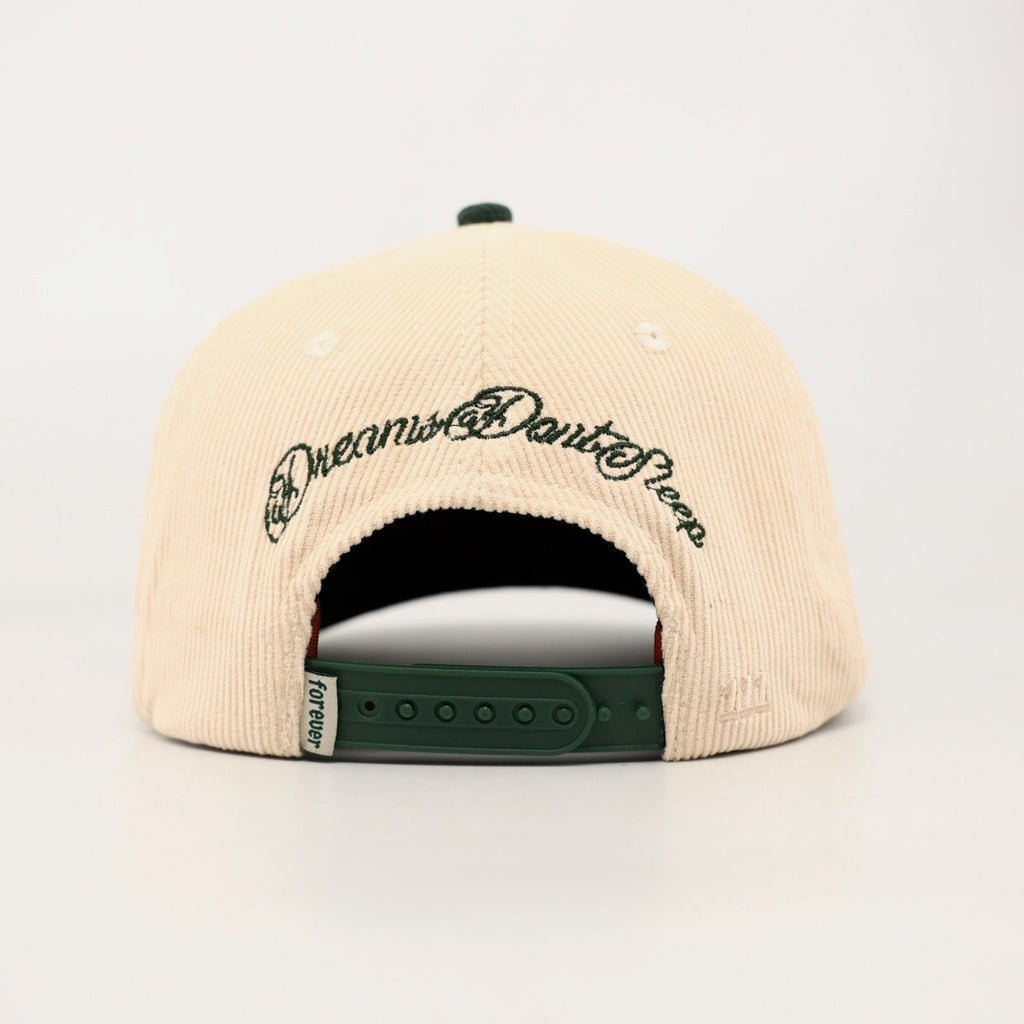 OG CA: Dreams on the West Snapback (Cream/Green)