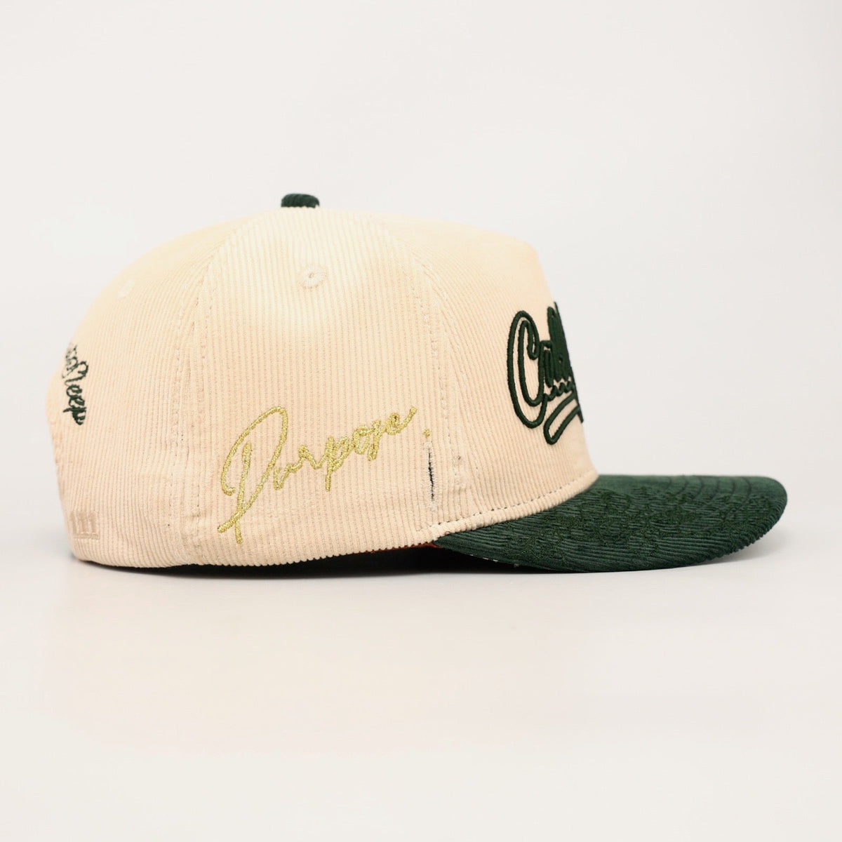 OG CA: Dreams on the West Snapback (Cream/Green)