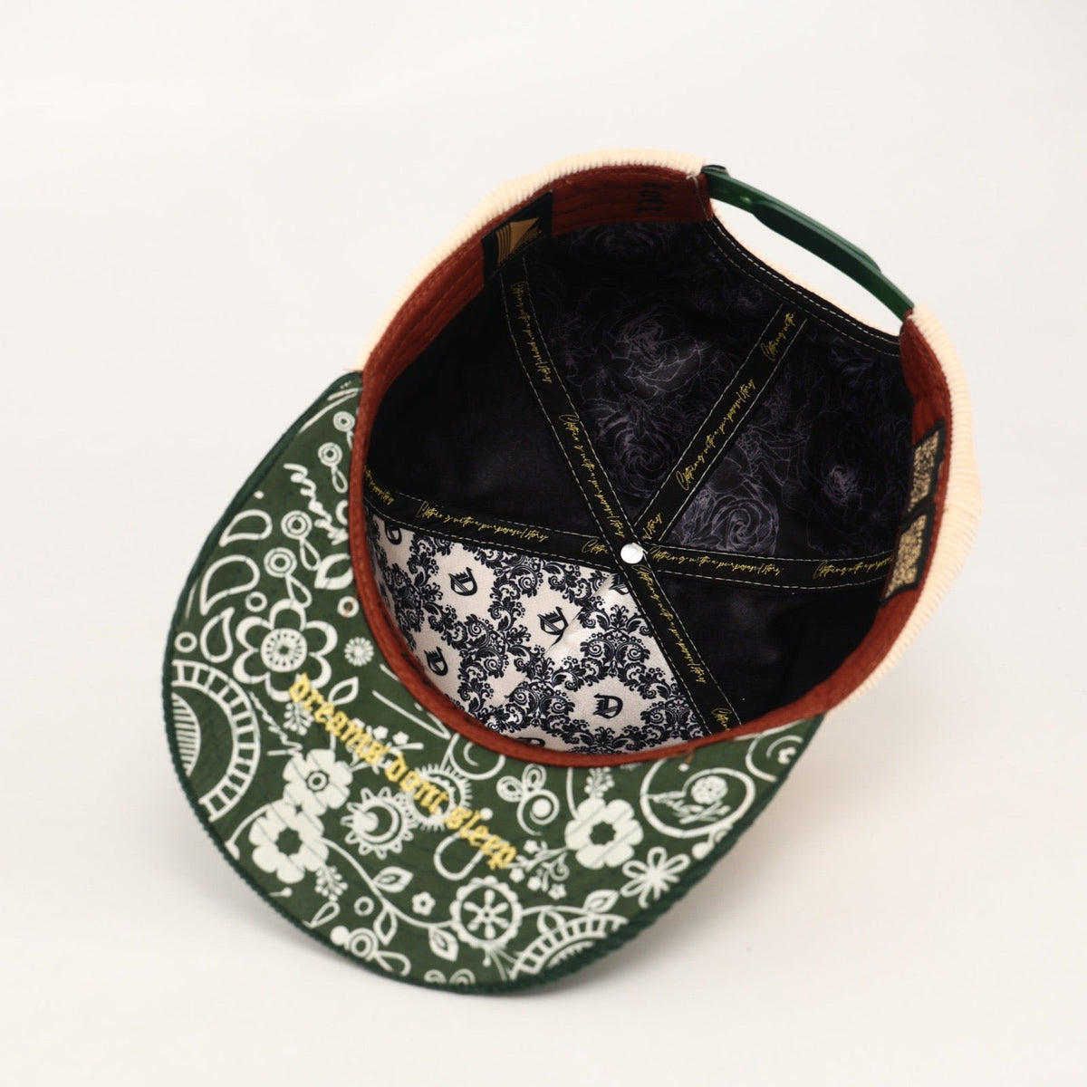 OG CA: Dreams on the West Snapback (Cream/Green)