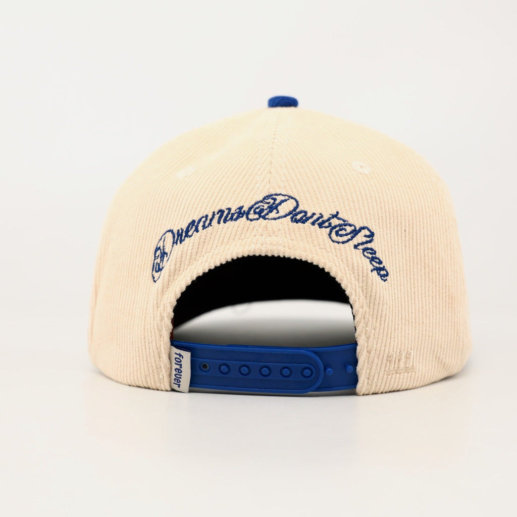 OG CA: Dreams on the West Snapback (Cream/Blue)
