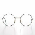 Small Round Frame with Clear Lens - Yale
