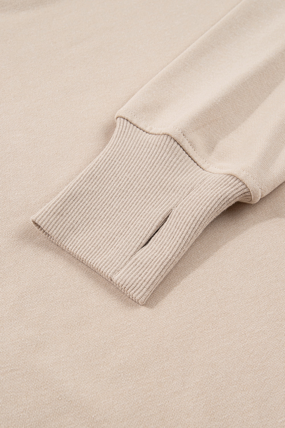Jet Stream Solid Color Oversize Slit Sweatshirt Ribbed Leggings 2pcs Set