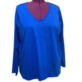 BCG Plus 3X Long Sleeve Hi Low VNeck Athletic Workout Yoga Polyester Top Shirt