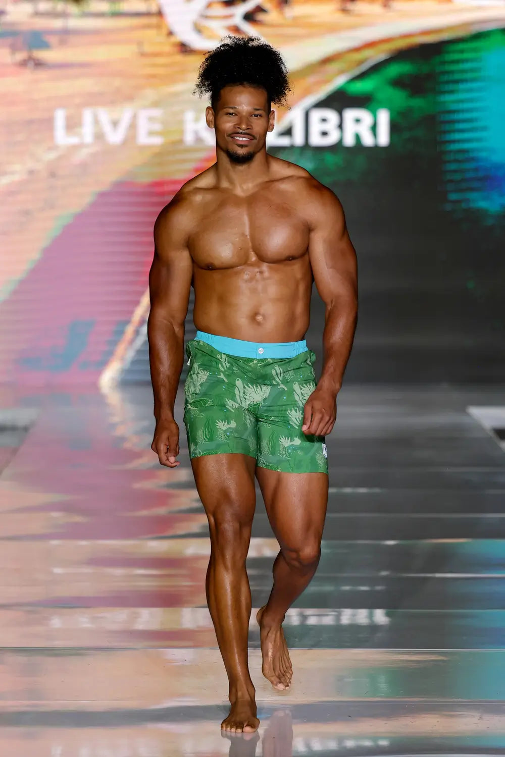 La Tortuga Turtle Print Swim Shorts