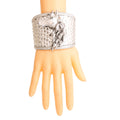 Hammered Burnished Silver Horse Cuff Bracelet – Stylish Statement Jewelry