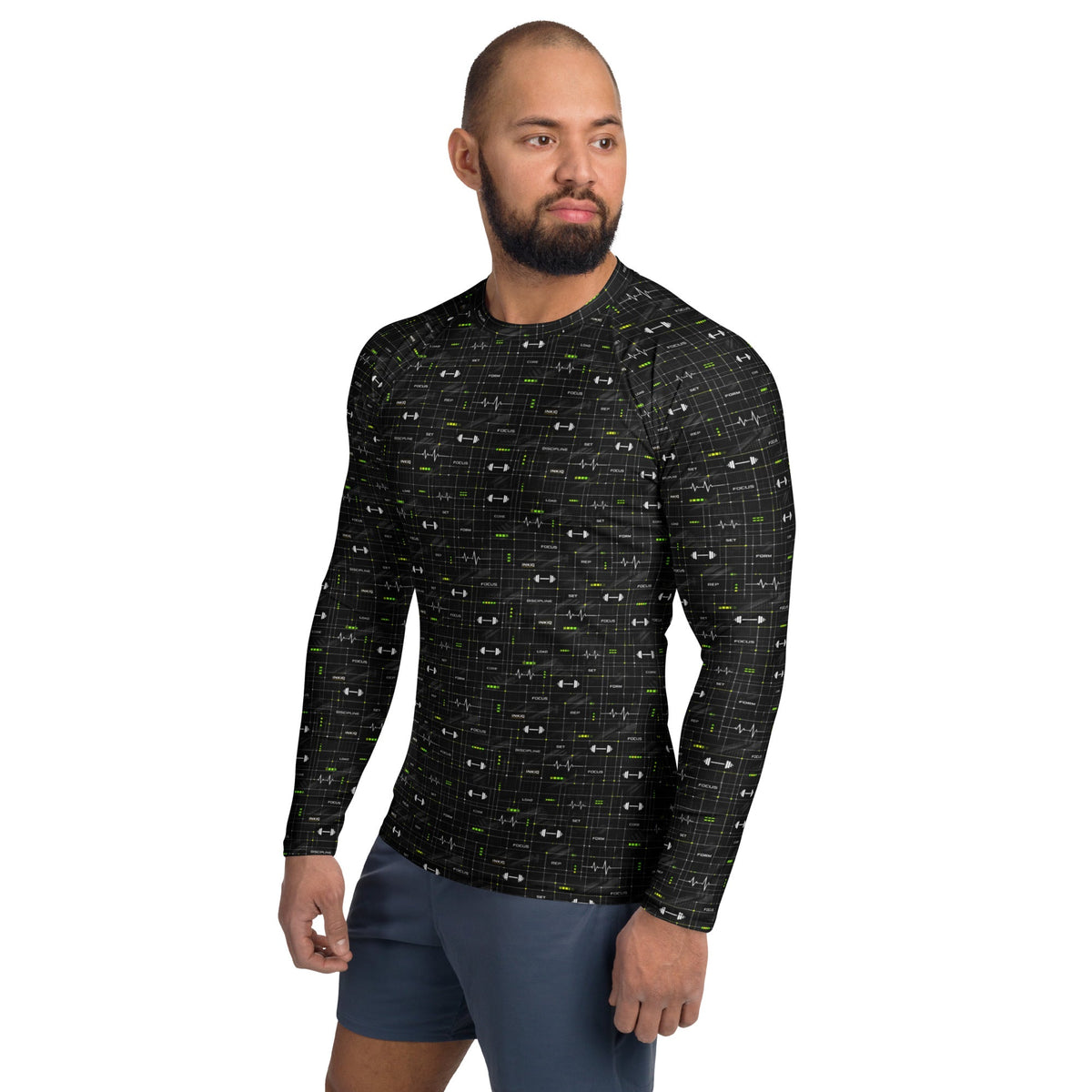 Training System Rash Guard – Limited Drop – All-Over Print MMA Gym Compression