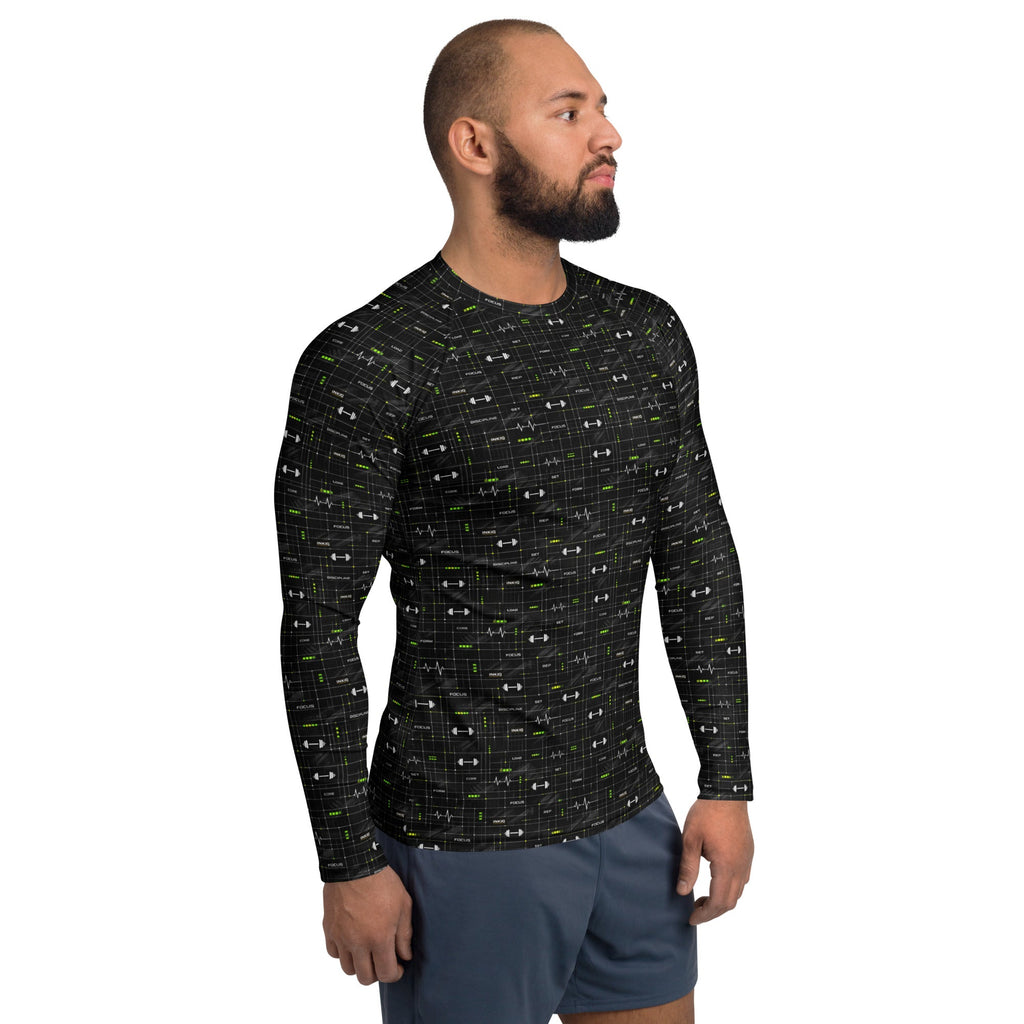 Training System Rash Guard – Limited Drop – All-Over Print MMA Gym Compression
