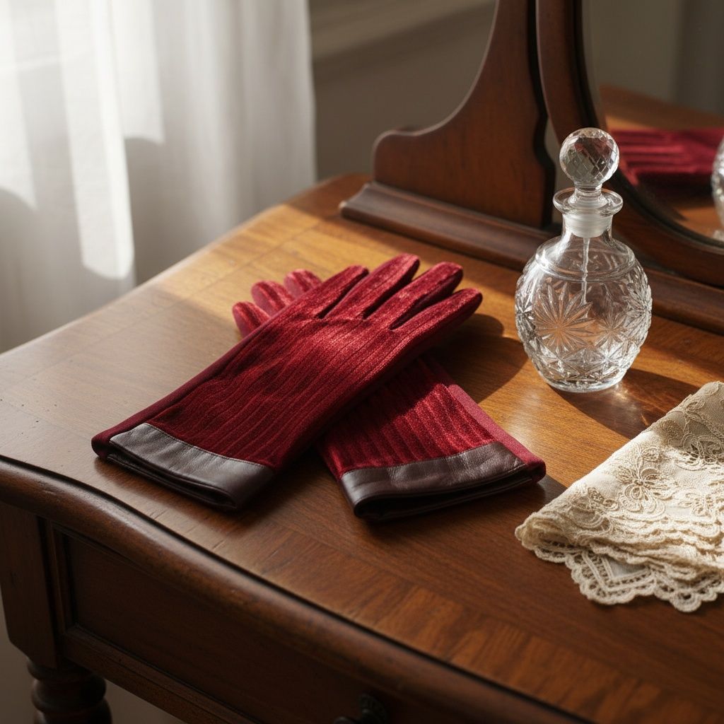 Winter Leather Touchscreen Gloves with Fur Stripe – Stylish Casual Accessory