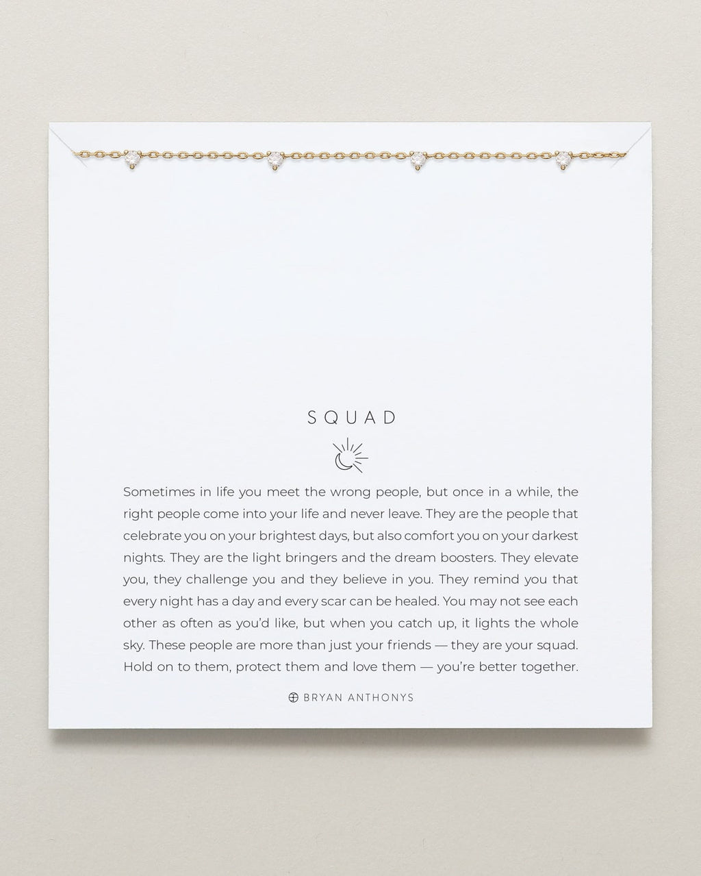 Squad Crystal Bracelet
