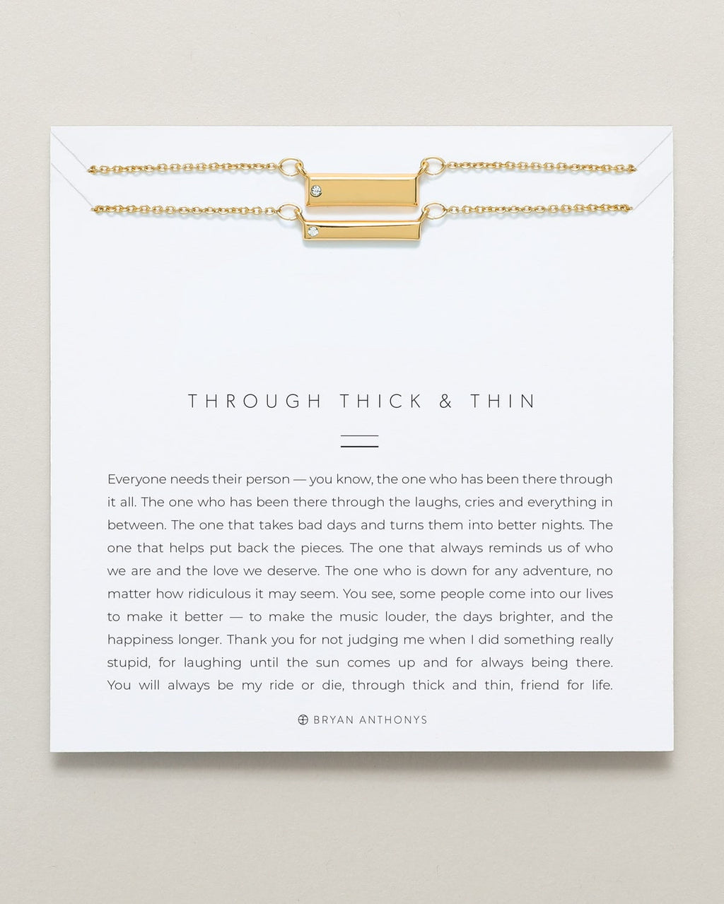 Through Thick & Thin Bracelet Set