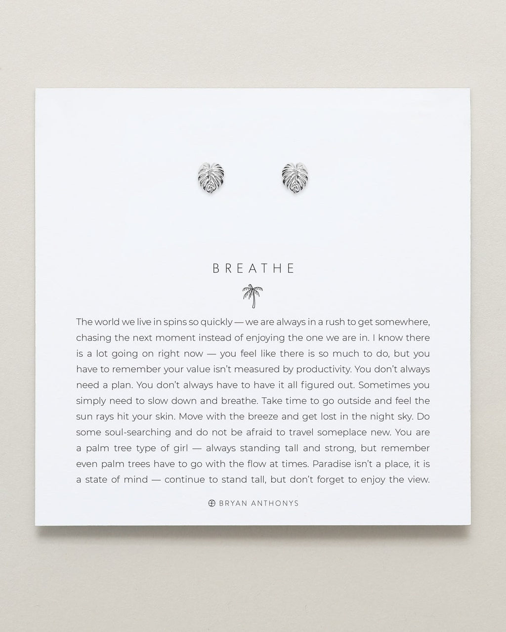 Breathe Stud Earrings