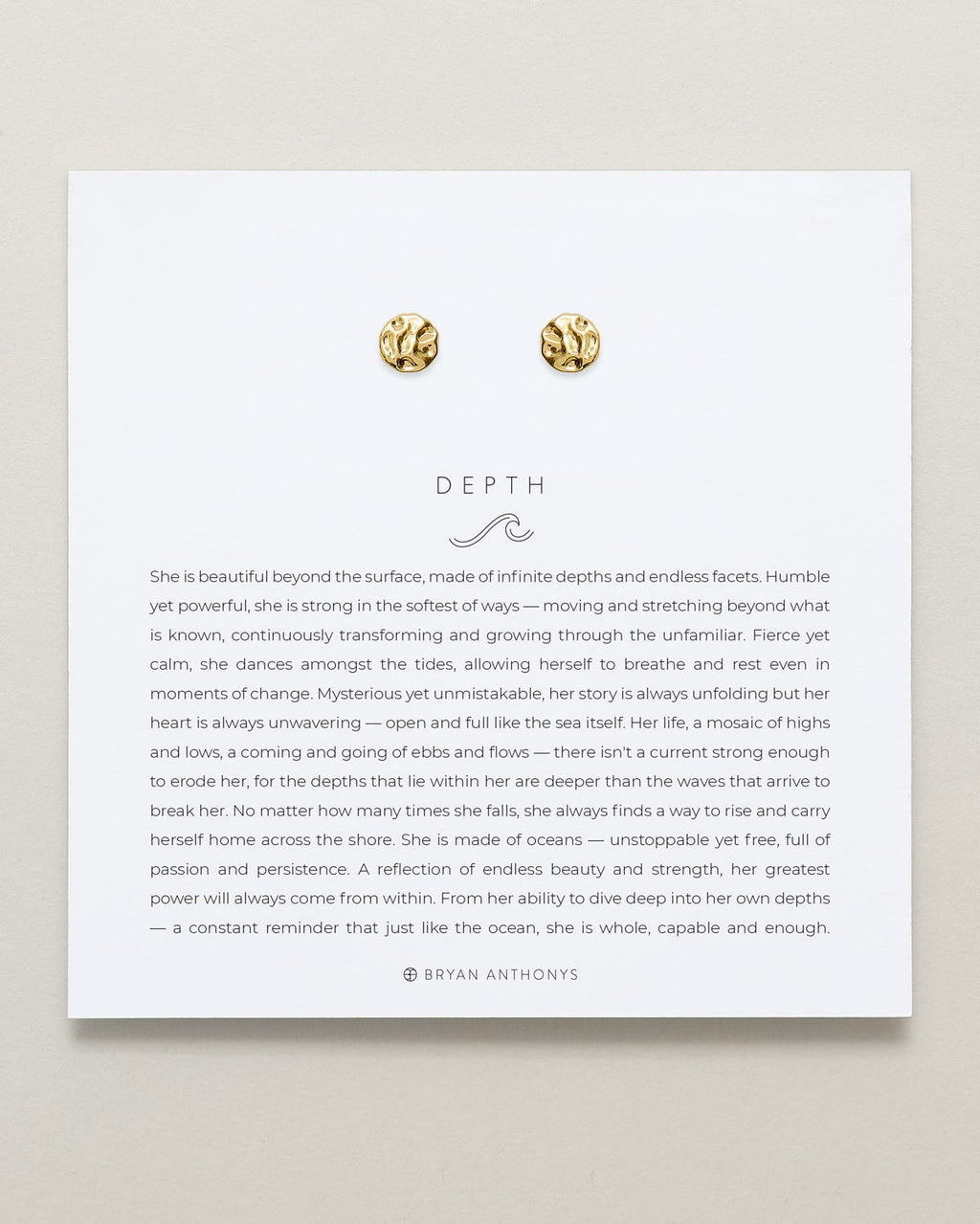 Depth Stud Earrings