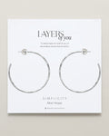 Simplicity Maxi Hoop Earrings