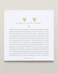 Always In My Heart Icon Stud Earrings