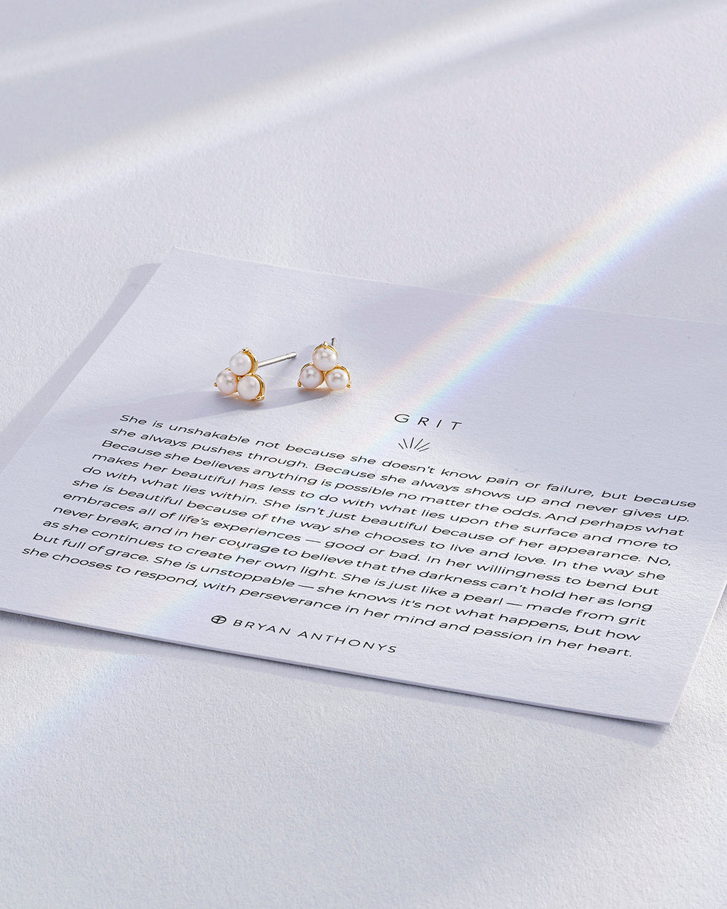 Grit Stud Earrings