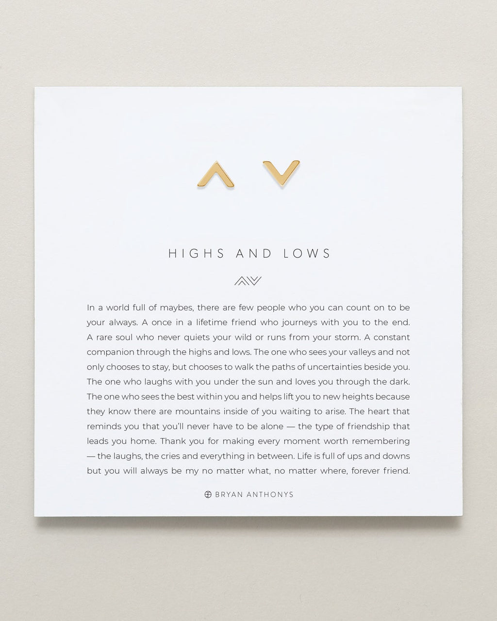Highs & Lows Stud Earrings