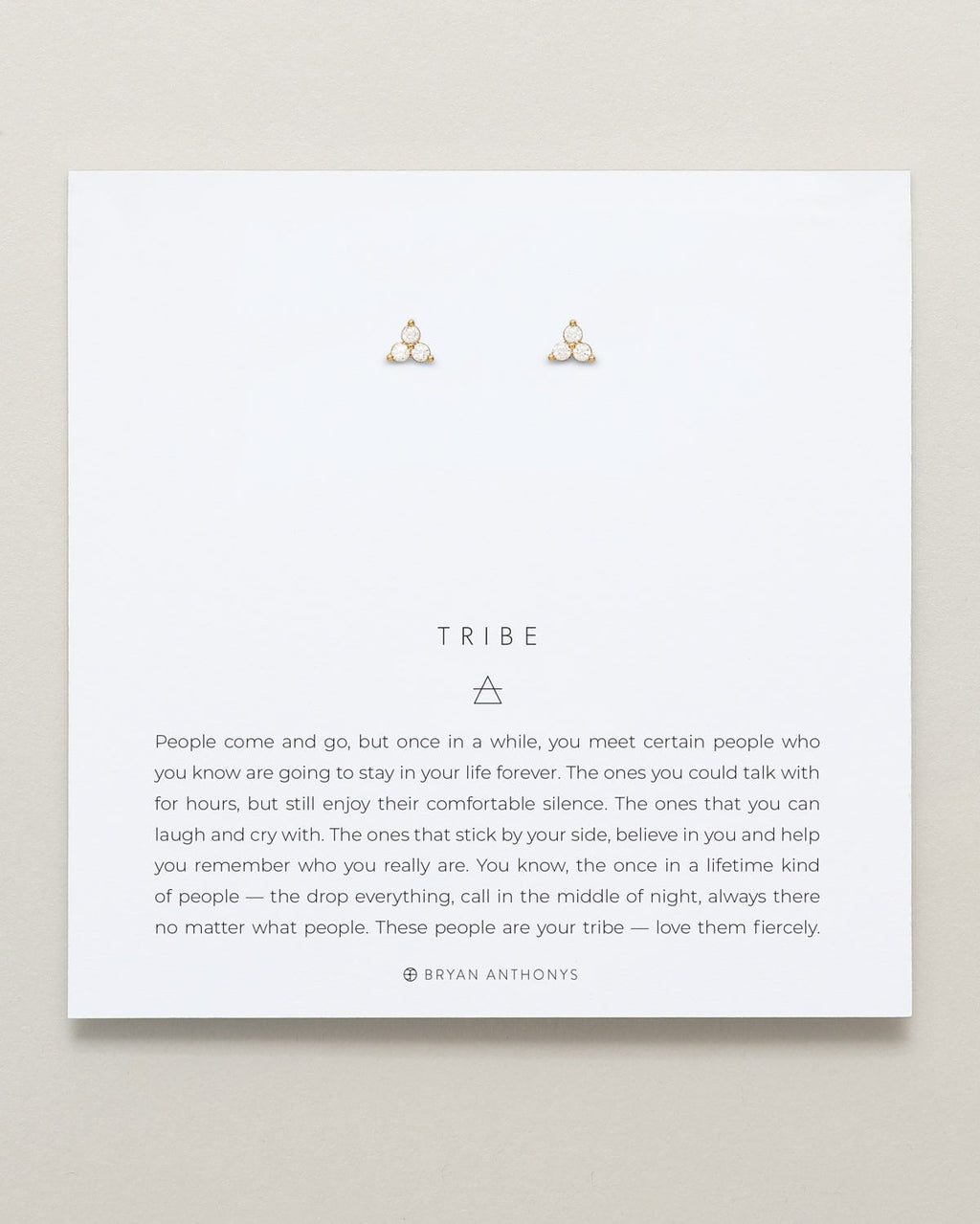 Tribe Dainty Friendship Stud Earrings