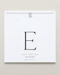 Just For You Initial Necklace — E