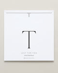 Just For You Initial Necklace — T