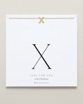 Just For You Initial Necklace — X
