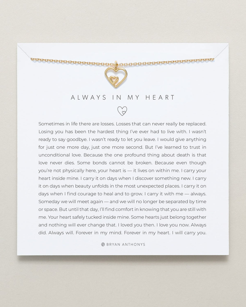 Always In My Heart Necklace