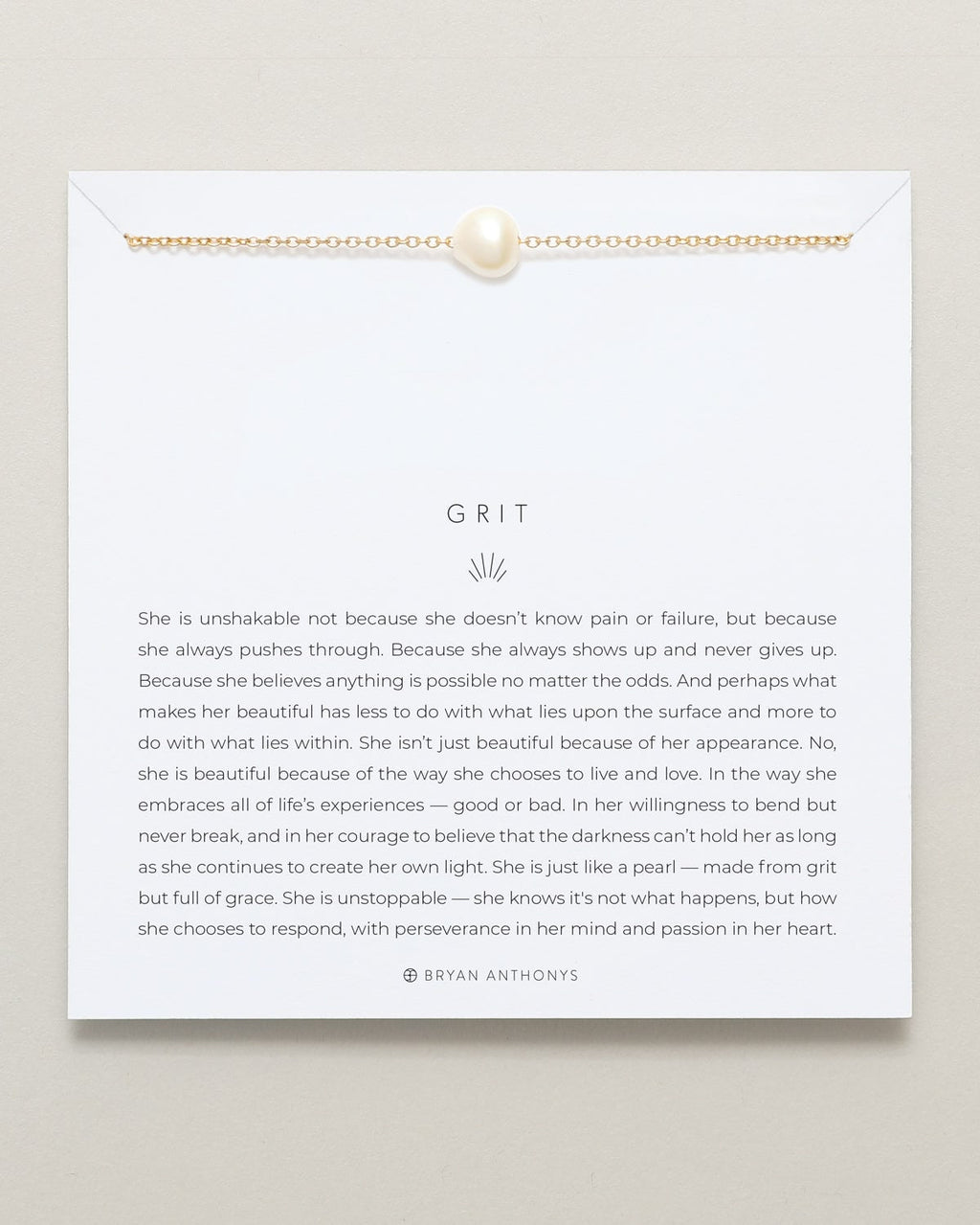 Grit Necklace
