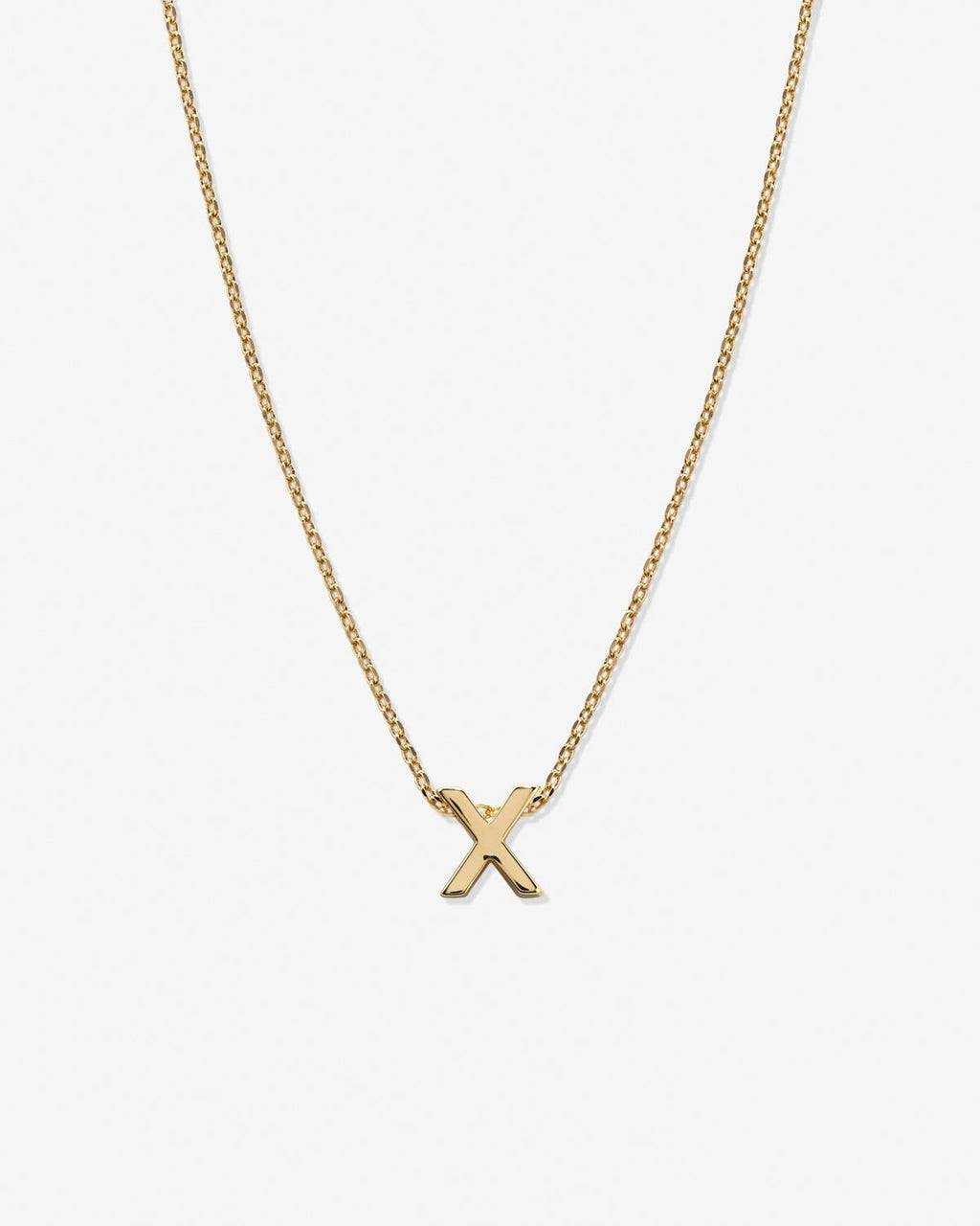 Just For You Initial Necklace — X