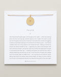 Pause Necklace
