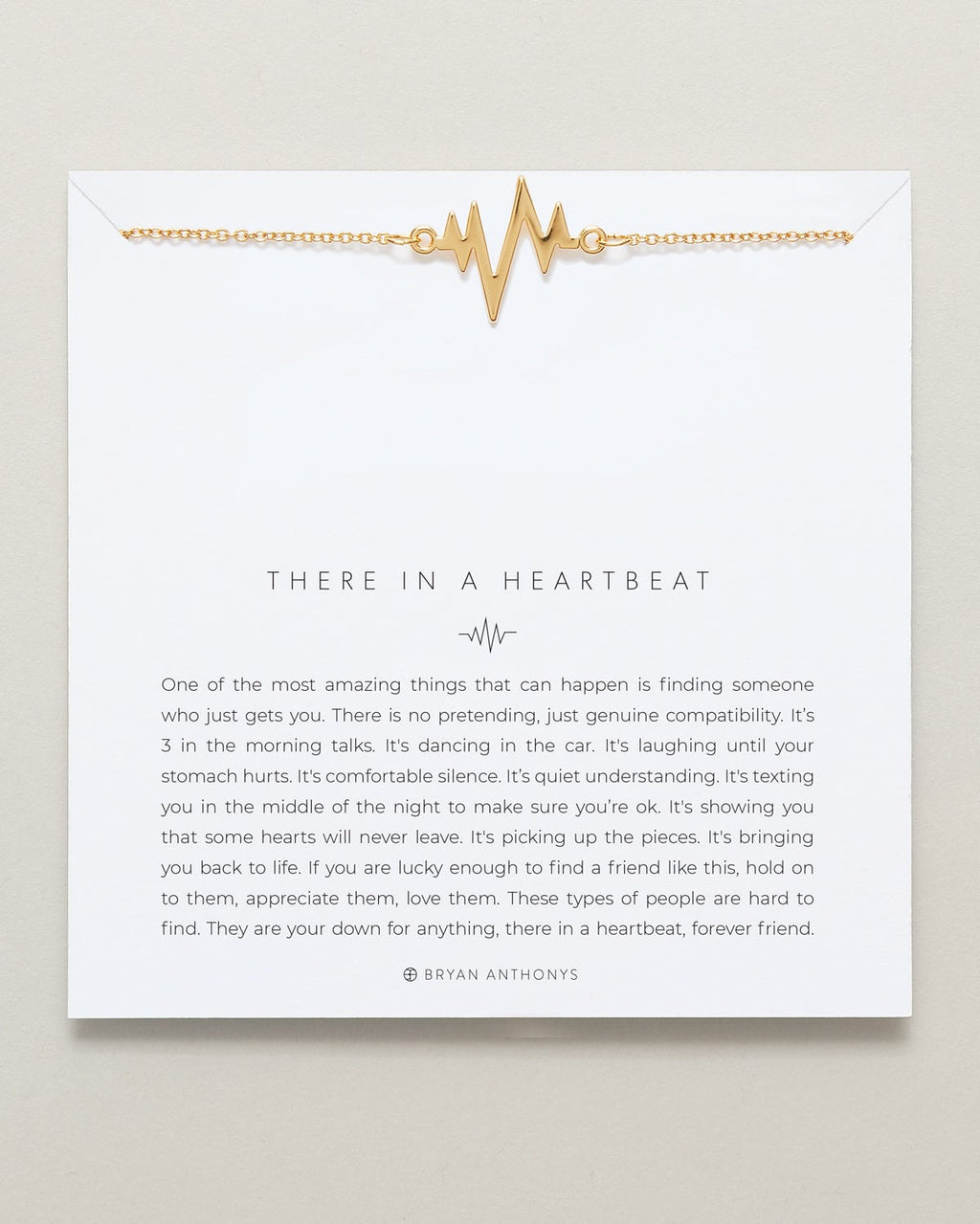 There In A Heartbeat Necklace