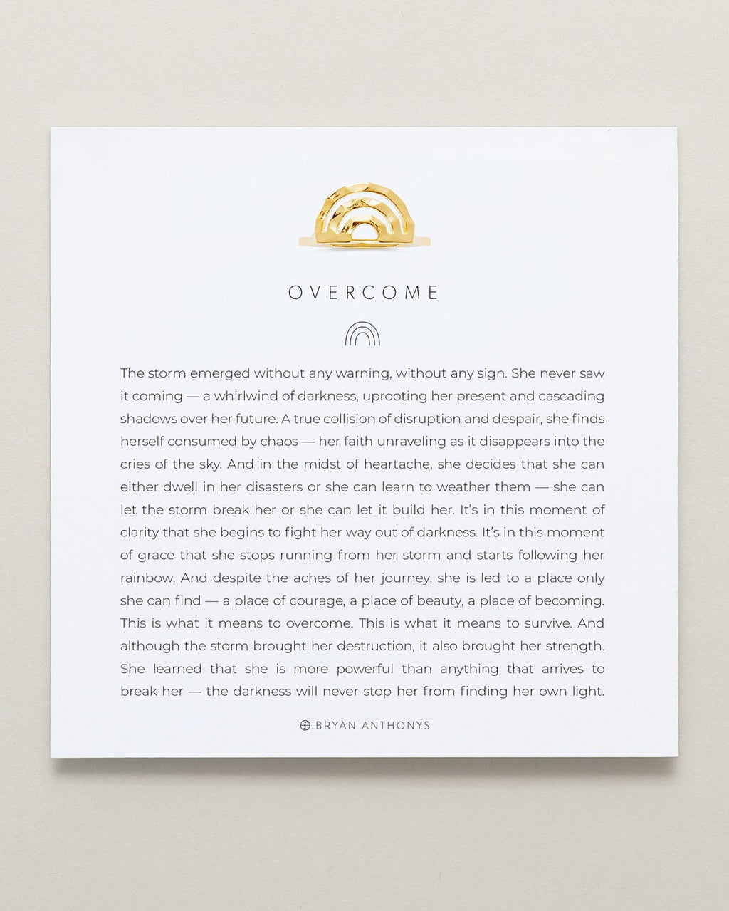Overcome Ring