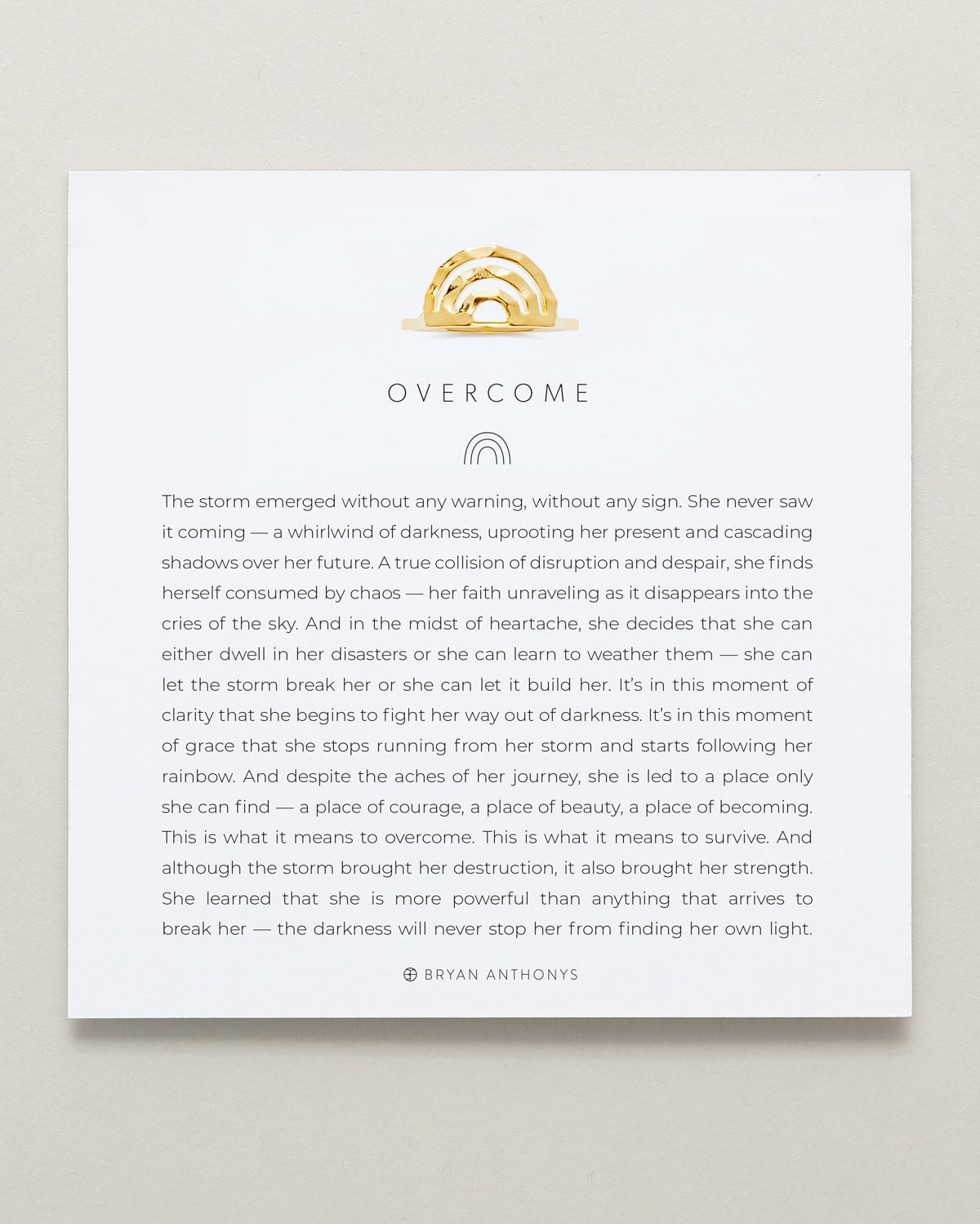 Overcome Ring