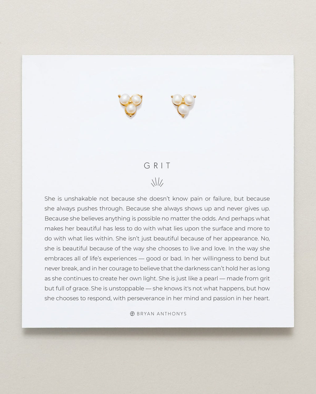 Grit Stud Earrings