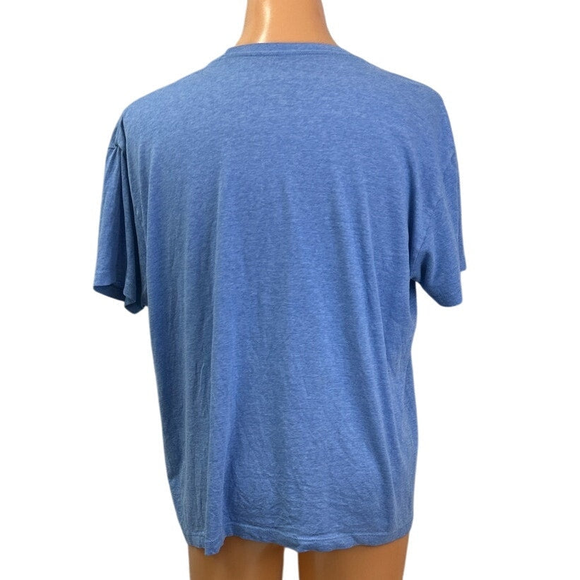 Marvel Mens XL Captain America Shield PolyCotton Short Sleeve Crew Neck Tee