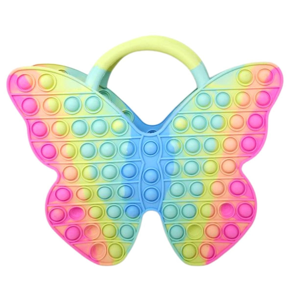 Fashion Handbag Rainbow Butterfly Bubble Pop Stylish Accessory