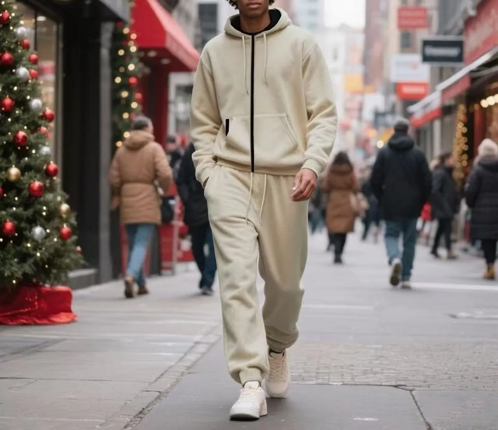 Casual Two-Piece Sweatsuit