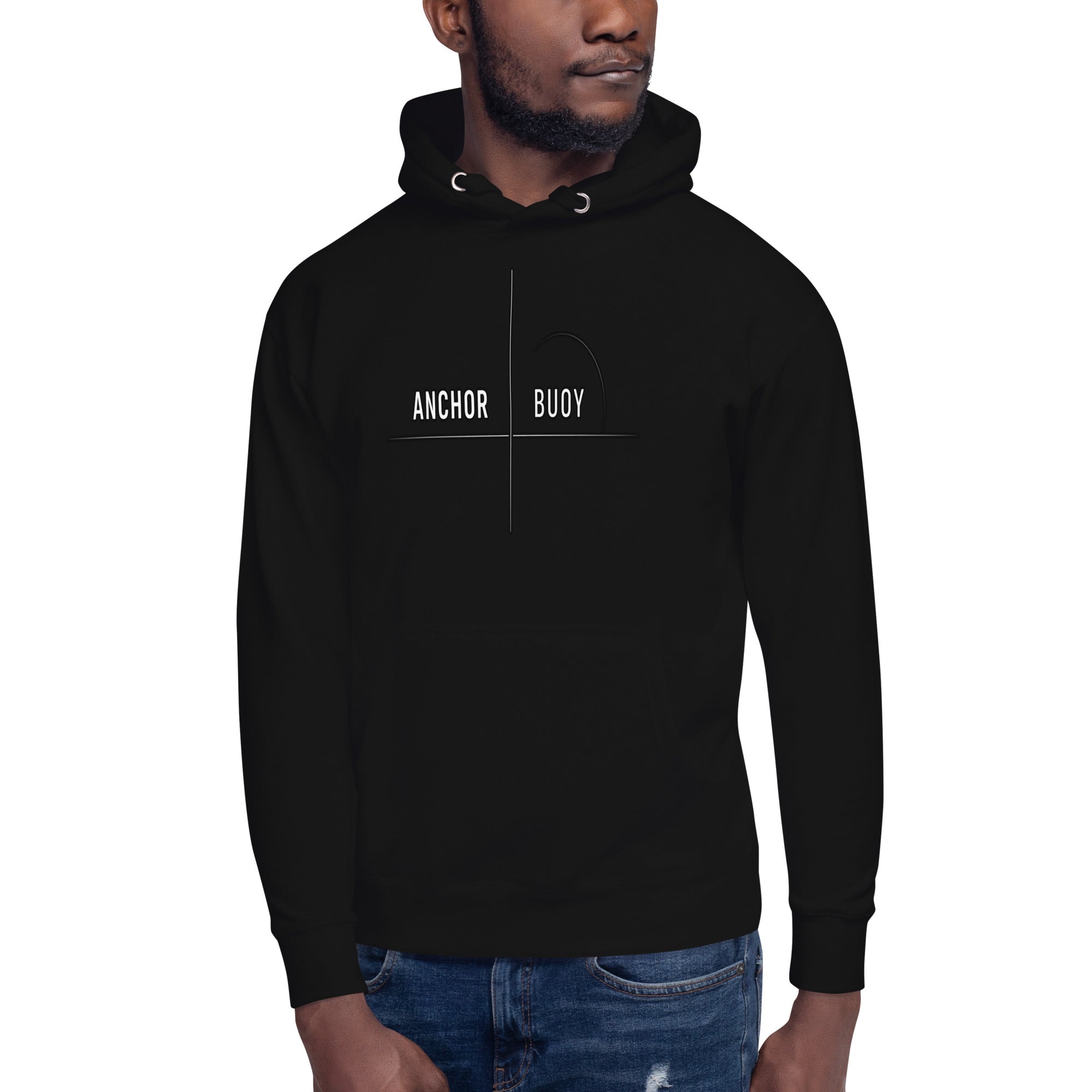 ANCHOR / BUOY Hoodie – Limited Drop – Minimalist Conceptual Streetwear