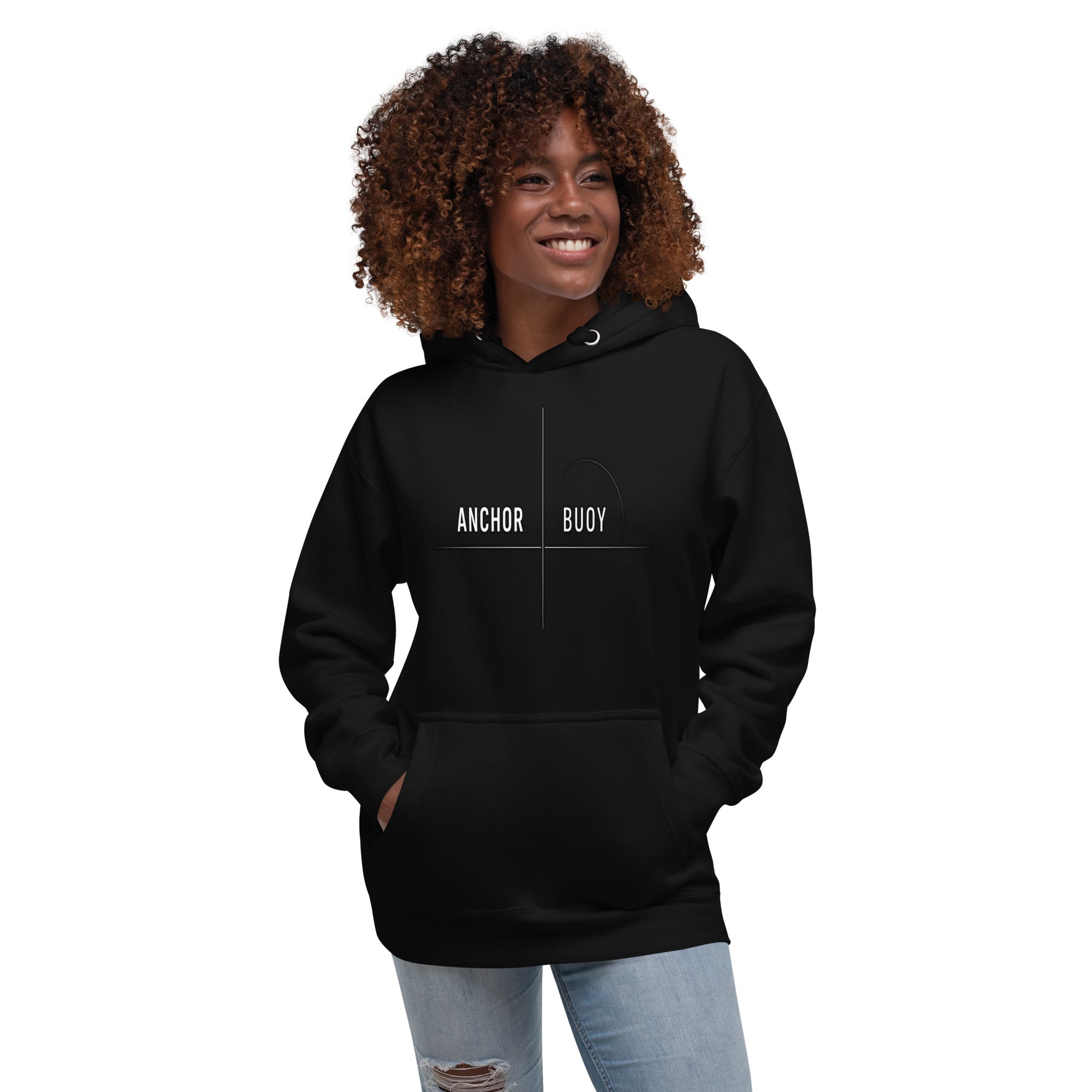 ANCHOR / BUOY Hoodie – Limited Drop – Minimalist Conceptual Streetwear
